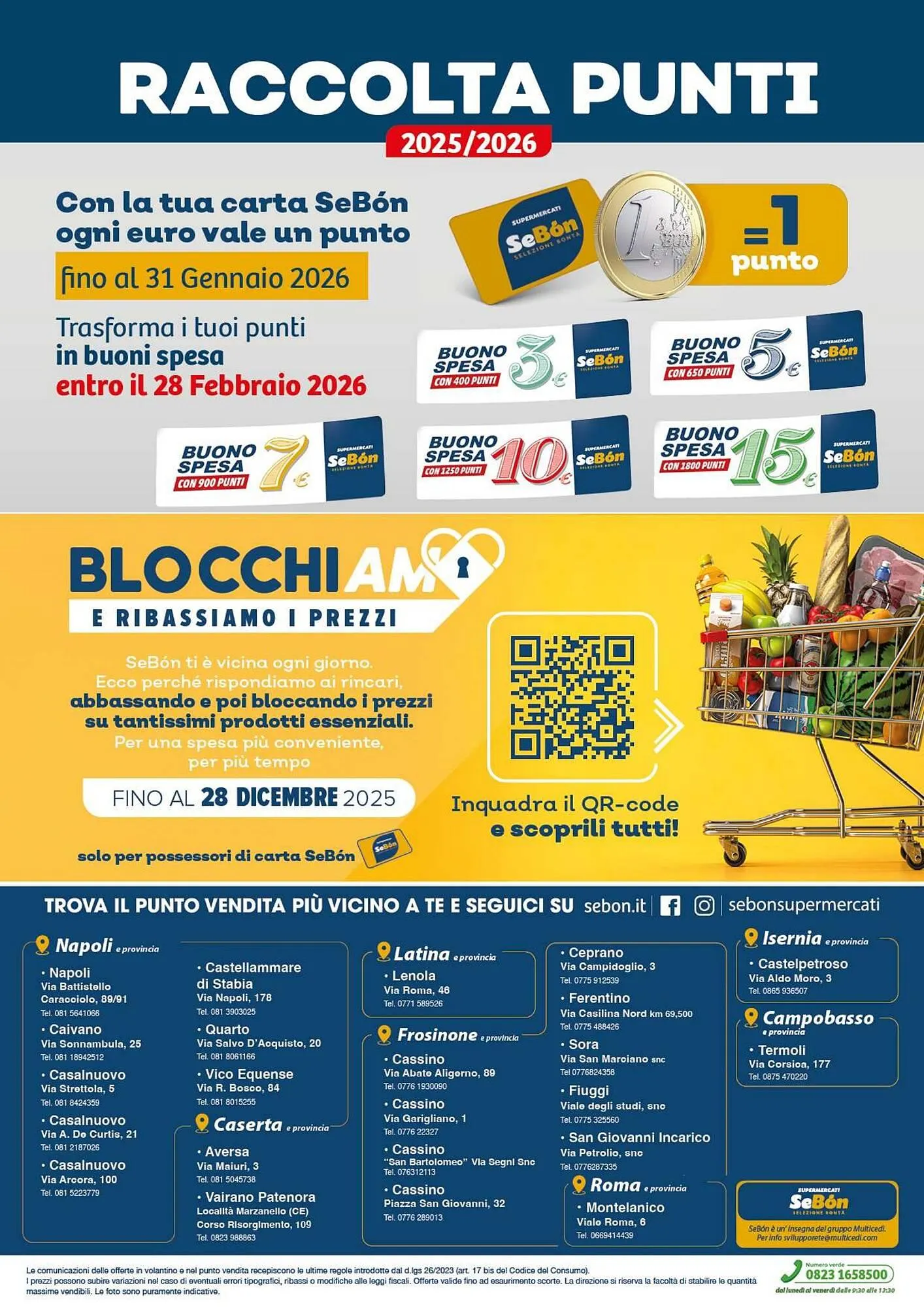 Volantino SeBón Supermercati da 15 dicembre a 26 dicembre di 2025 - Pagina del volantino 20