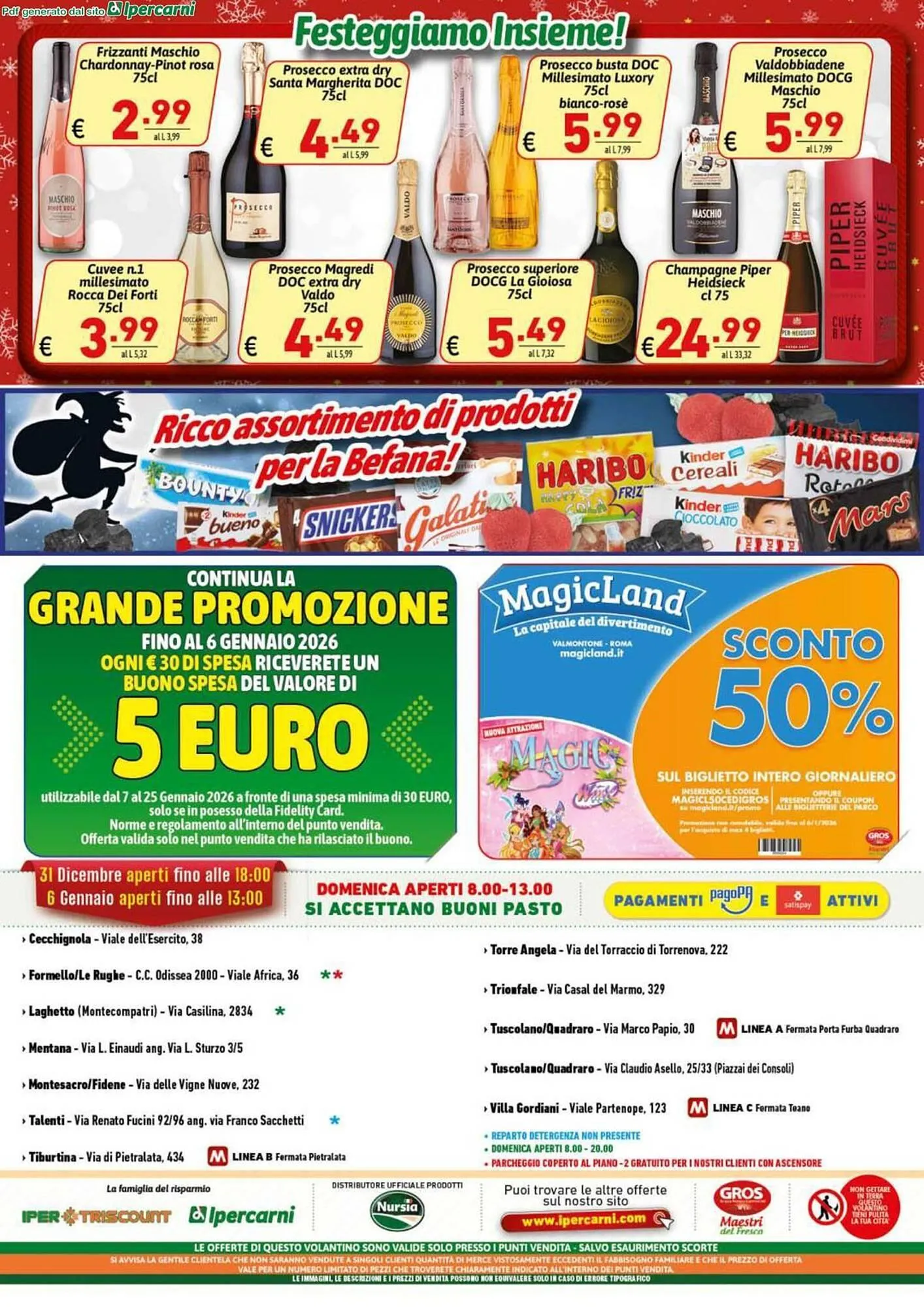 Volantino Ipercarni da 27 dicembre a 6 gennaio di 2026 - Pagina del volantino 16