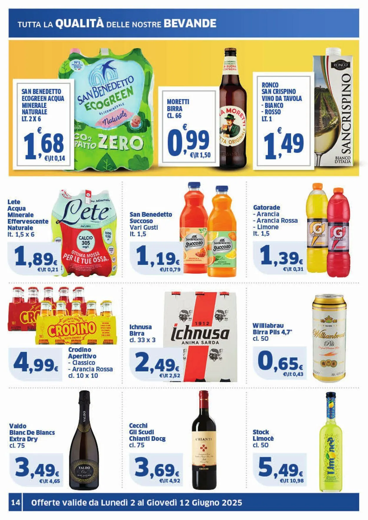 Sigma - Napoli Volantino attuale da 2 giugno a 12 giugno di 2025 - Pagina del volantino 14