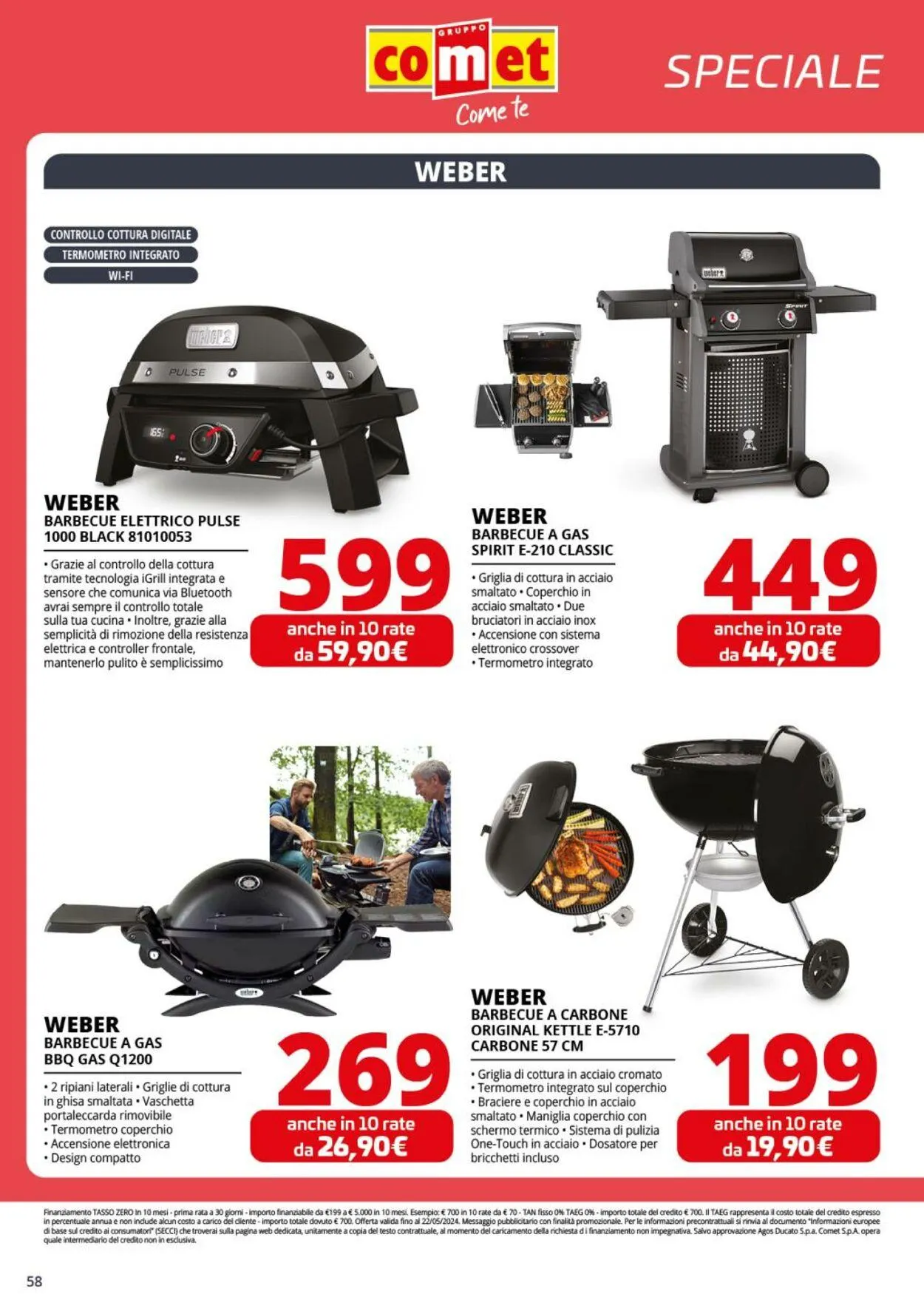 Comet Volantino attuale da 9 maggio a 22 maggio di 2024 - Pagina del volantino 58