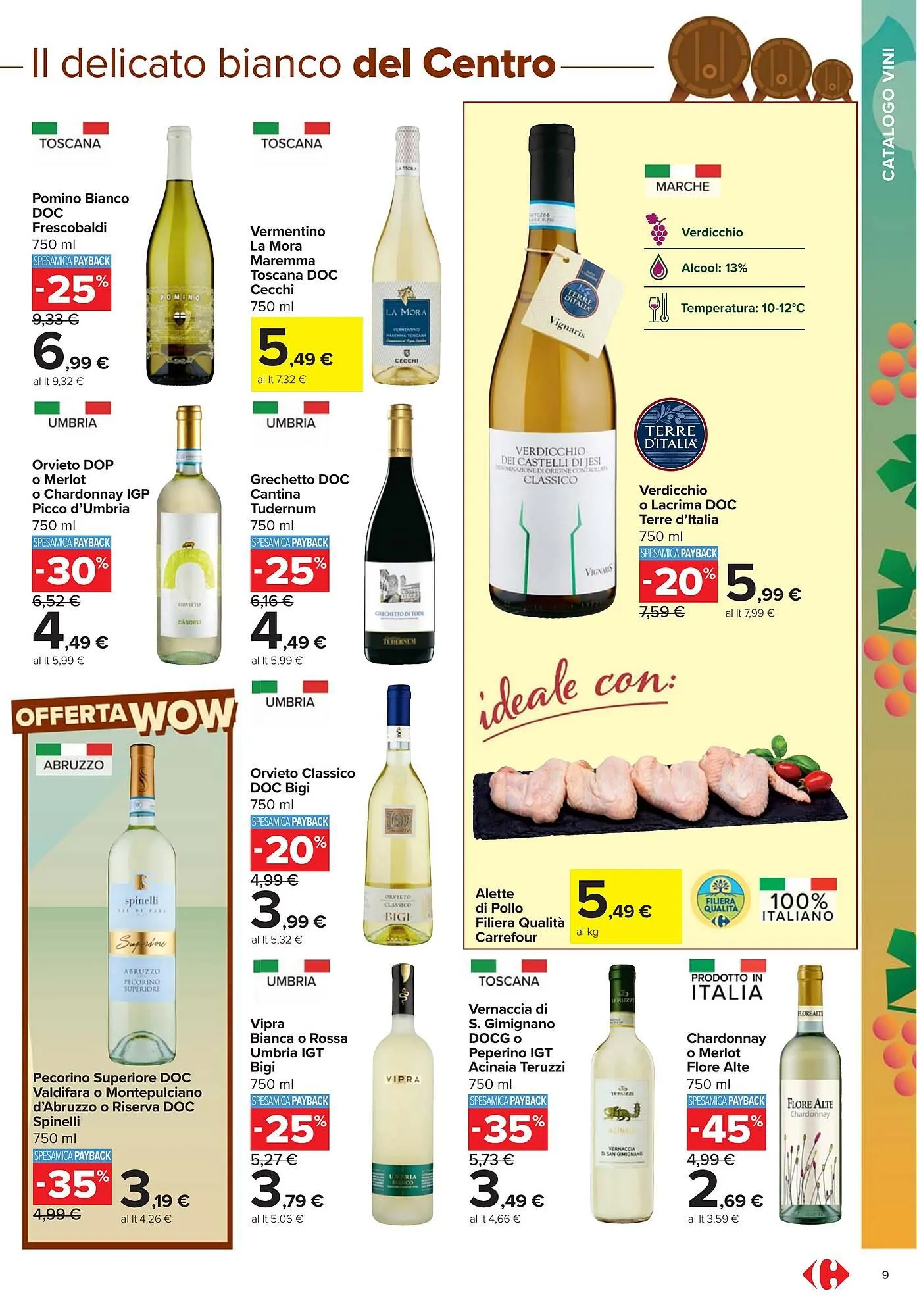 Volantino Carrefour Market da 6 ottobre a 9 novembre di 2025 - Pagina del volantino 9