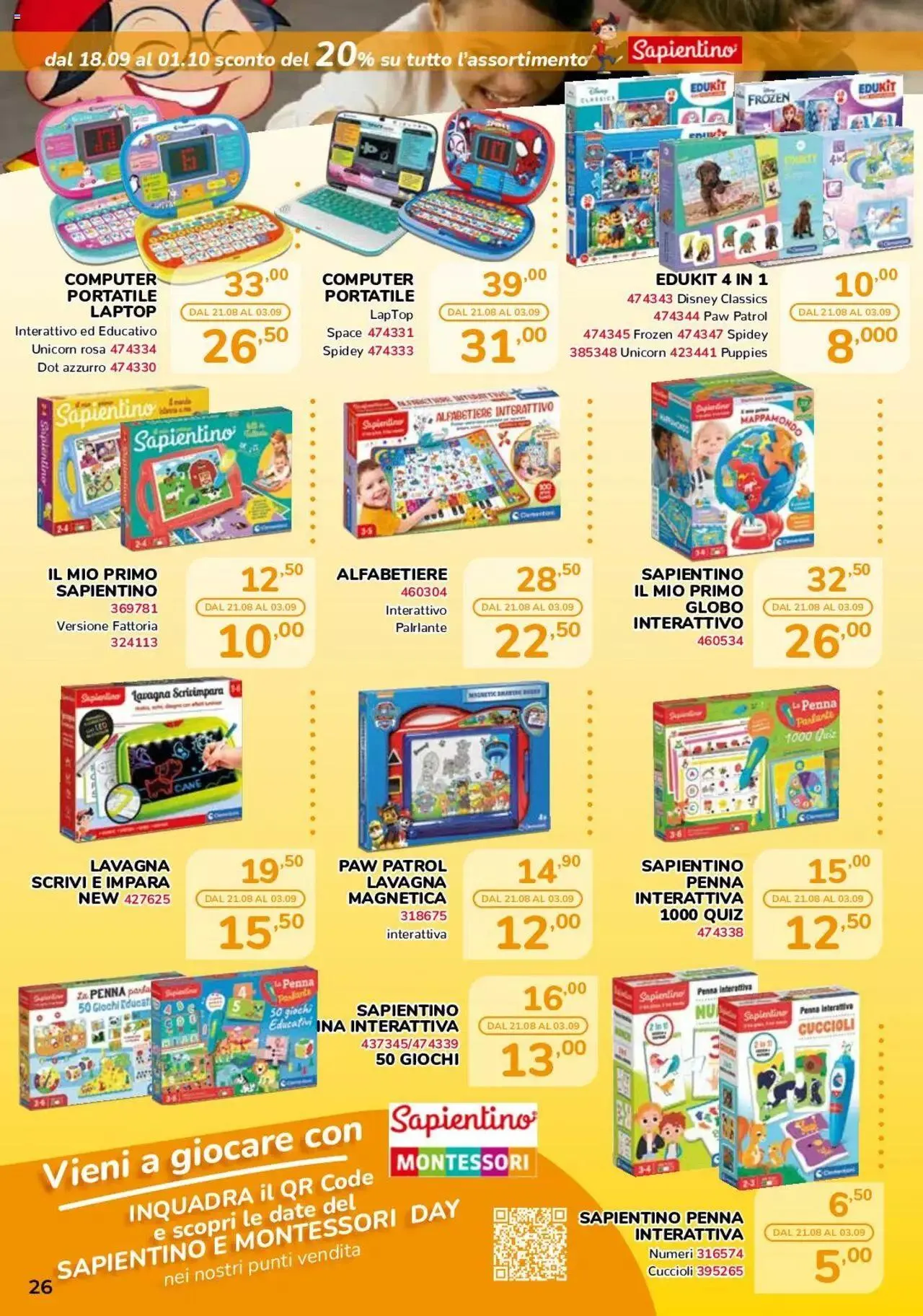 Orizzonte - Entra in un mondo Fantastico da 14 agosto a 29 ottobre di 2023 - Pagina del volantino 26