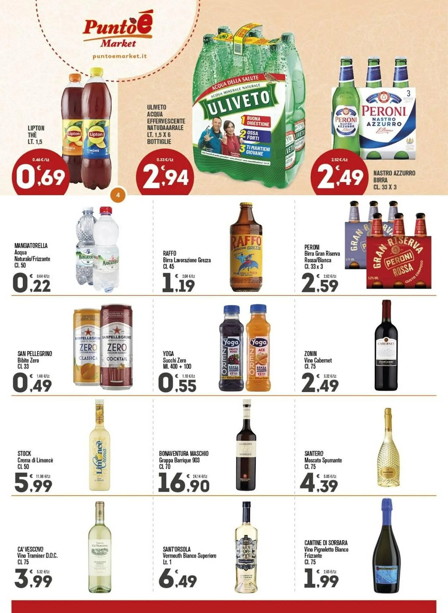 Volantino Punto é market da 24 novembre a 7 dicembre di 2025 - Pagina del volantino 4