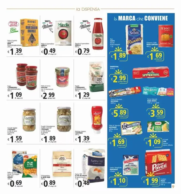 I nostri marchi esclusivi da 22 novembre a 23 novembre di 2024 - Pagina del volantino 9