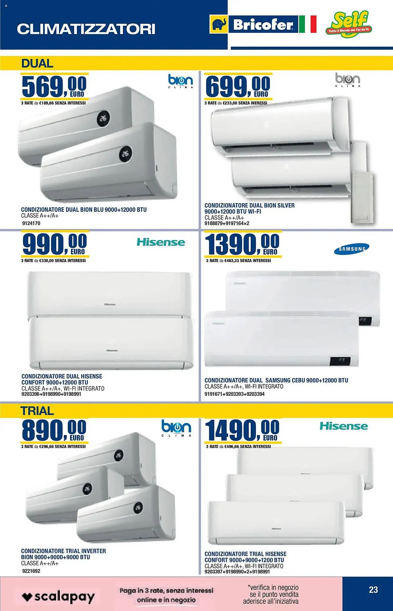 Volantino Bricofer da 22 ottobre a 28 febbraio di 2026 - Pagina del volantino 23