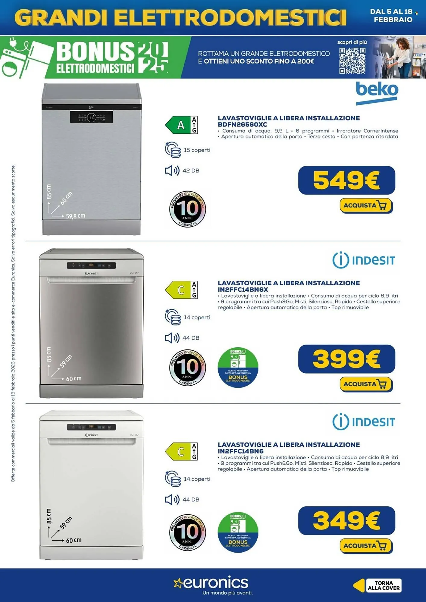 Volantino Euronics da 5 febbraio a 18 febbraio di 2026 - Pagina del volantino 6