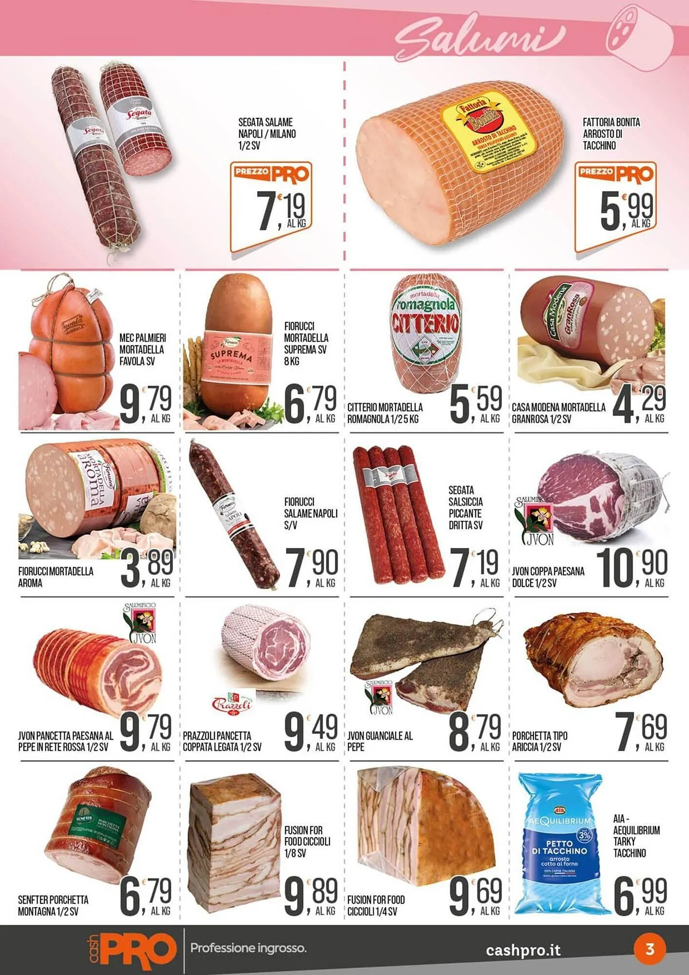 Volantino Cash pro da 20 ottobre a 2 novembre di 2025 - Pagina del volantino 3