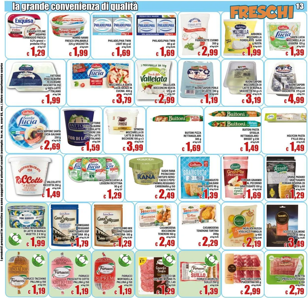 Top Supermercati Volantino attuale da 31 luglio a 14 agosto di 2025 - Pagina del volantino 13