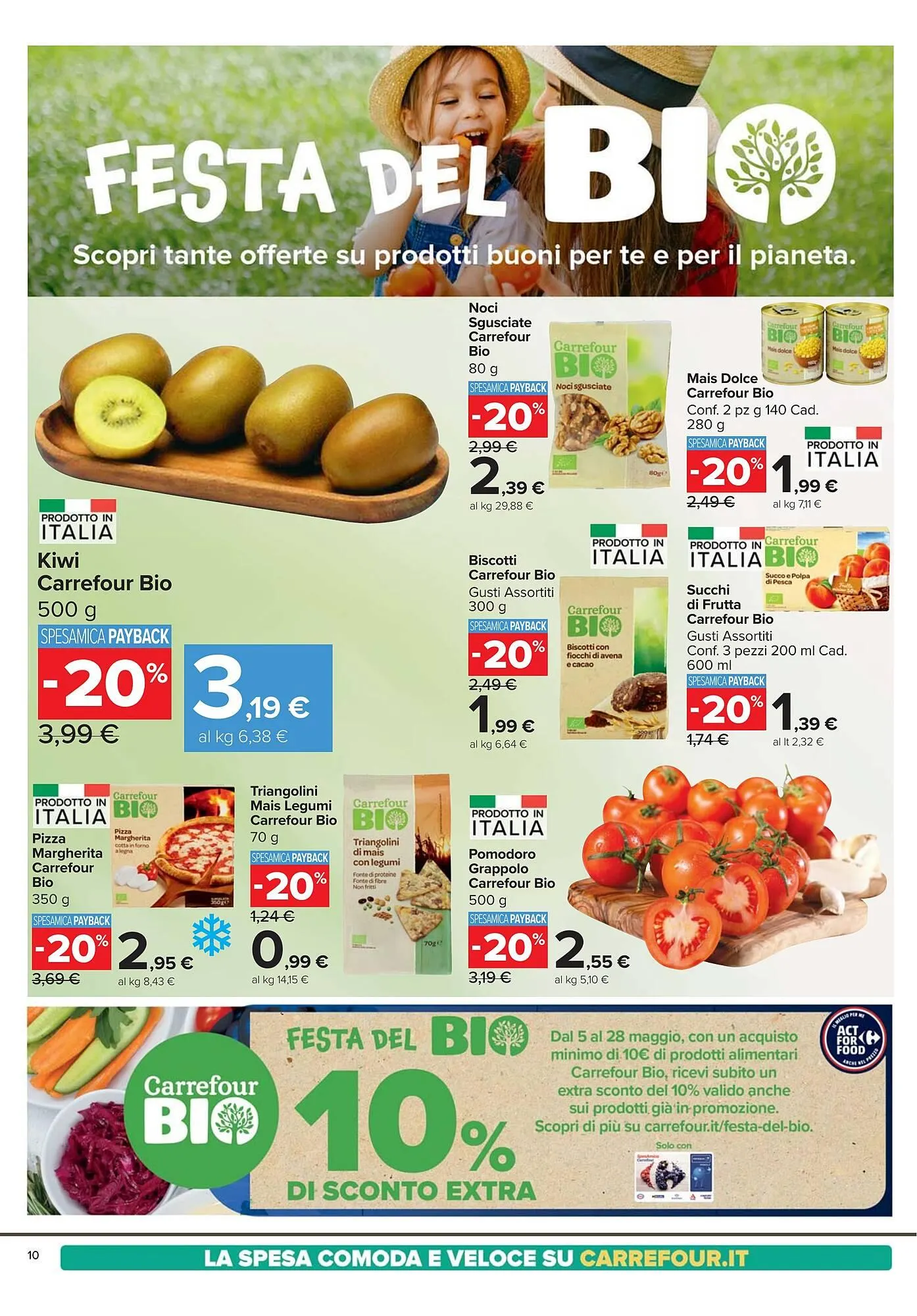 Volantino Carrefour Market da 16 maggio a 28 maggio di 2025 - Pagina del volantino 10