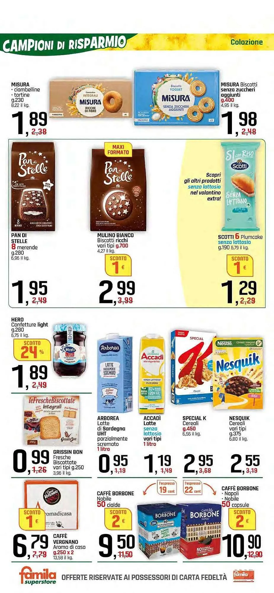 Volantino Famila Superstore da 26 febbraio a 8 marzo di 2026 - Pagina del volantino 13