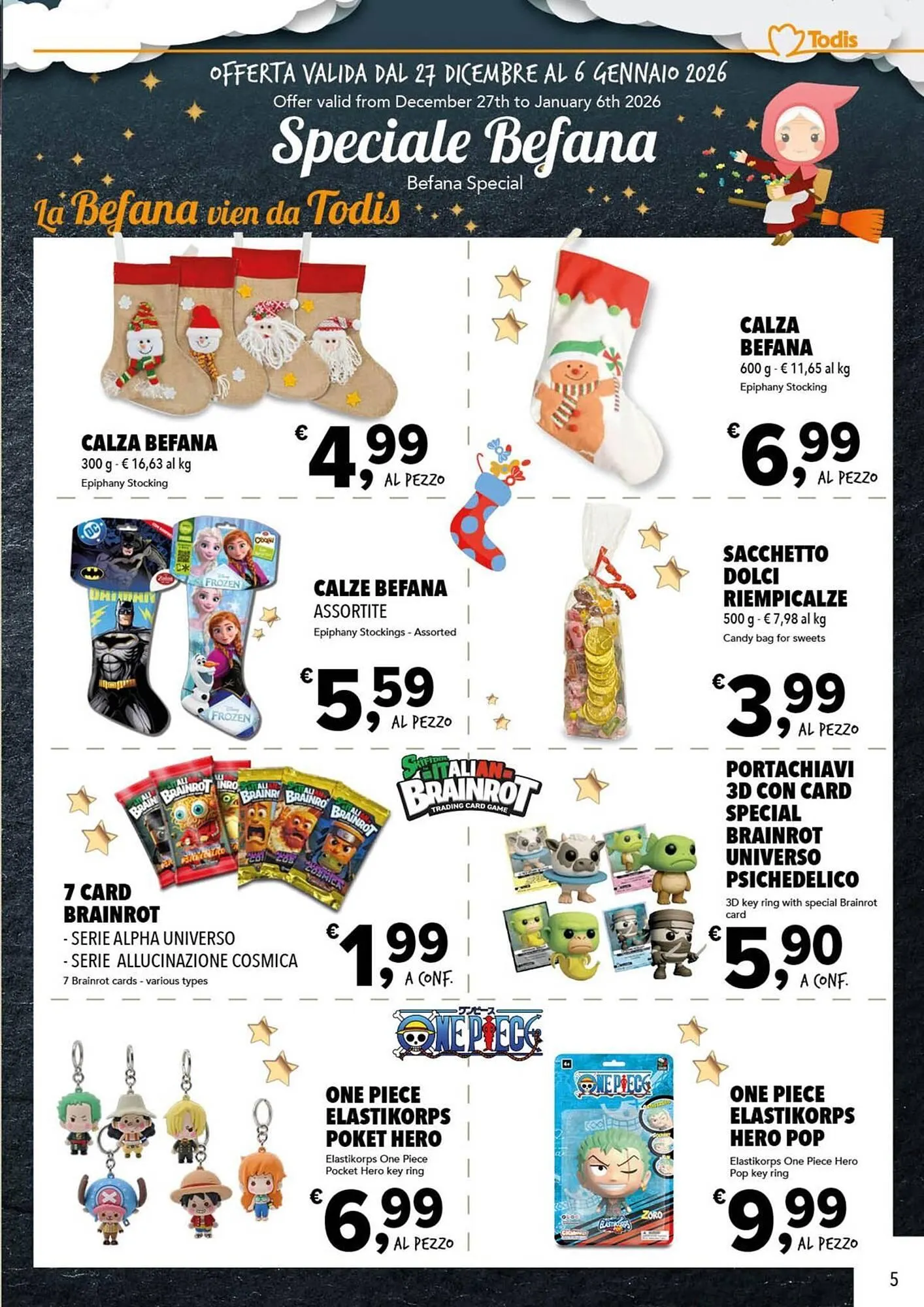 Volantino Todis da 27 dicembre a 6 gennaio di 2026 - Pagina del volantino 5