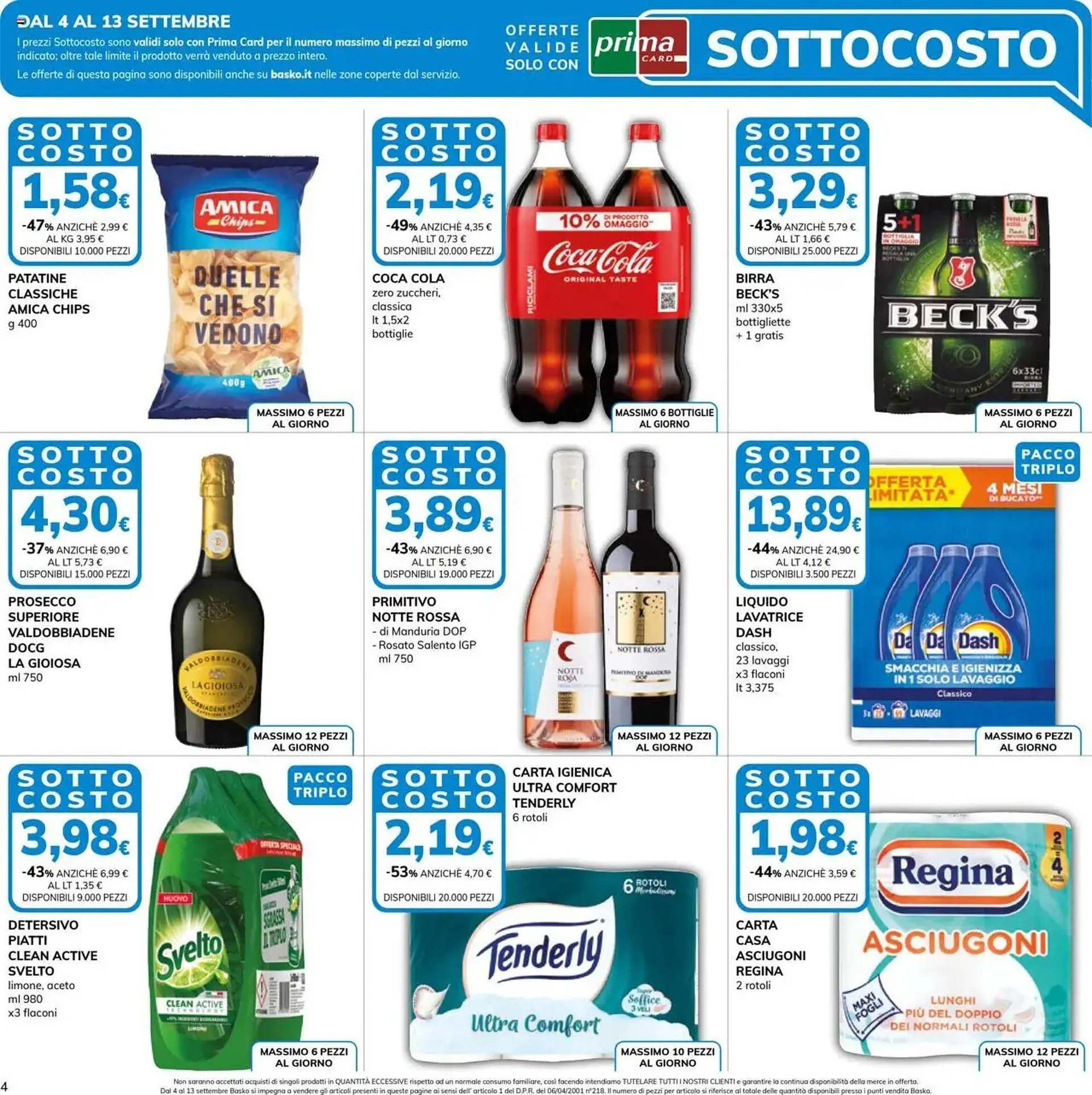 Volantino Basko da 4 settembre a 13 settembre di 2025 - Pagina del volantino 4