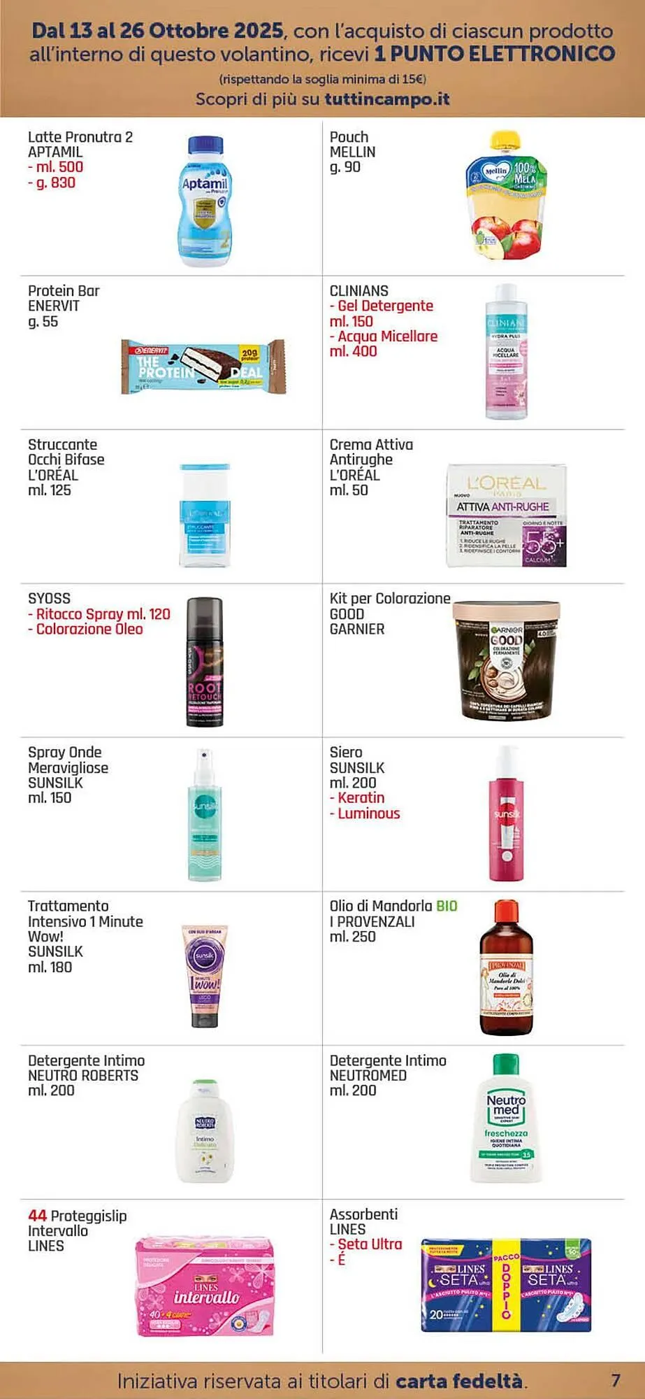 Volantino Famila Superstore da 13 ottobre a 16 novembre di 2025 - Pagina del volantino 7