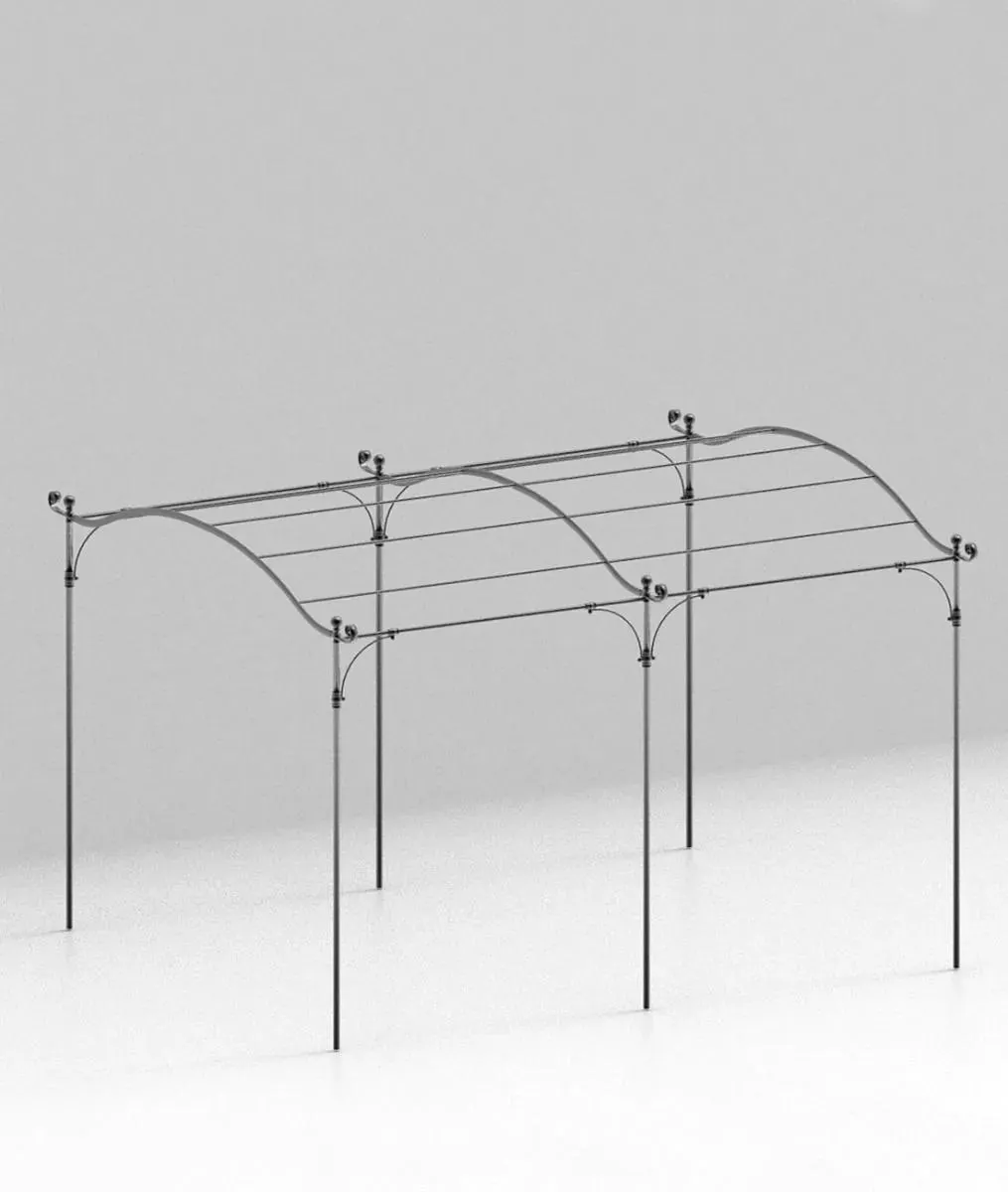 Pergola Solaire autoportante curva