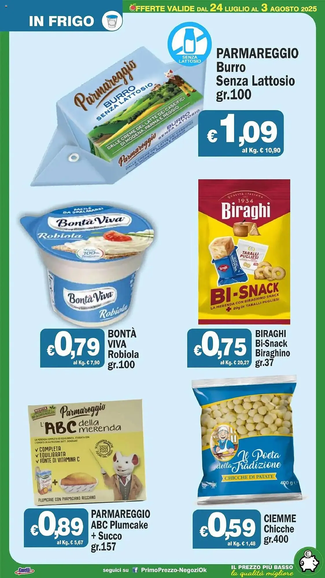 Volantino Primo Prezzo da 24 luglio a 3 agosto di 2025 - Pagina del volantino 43