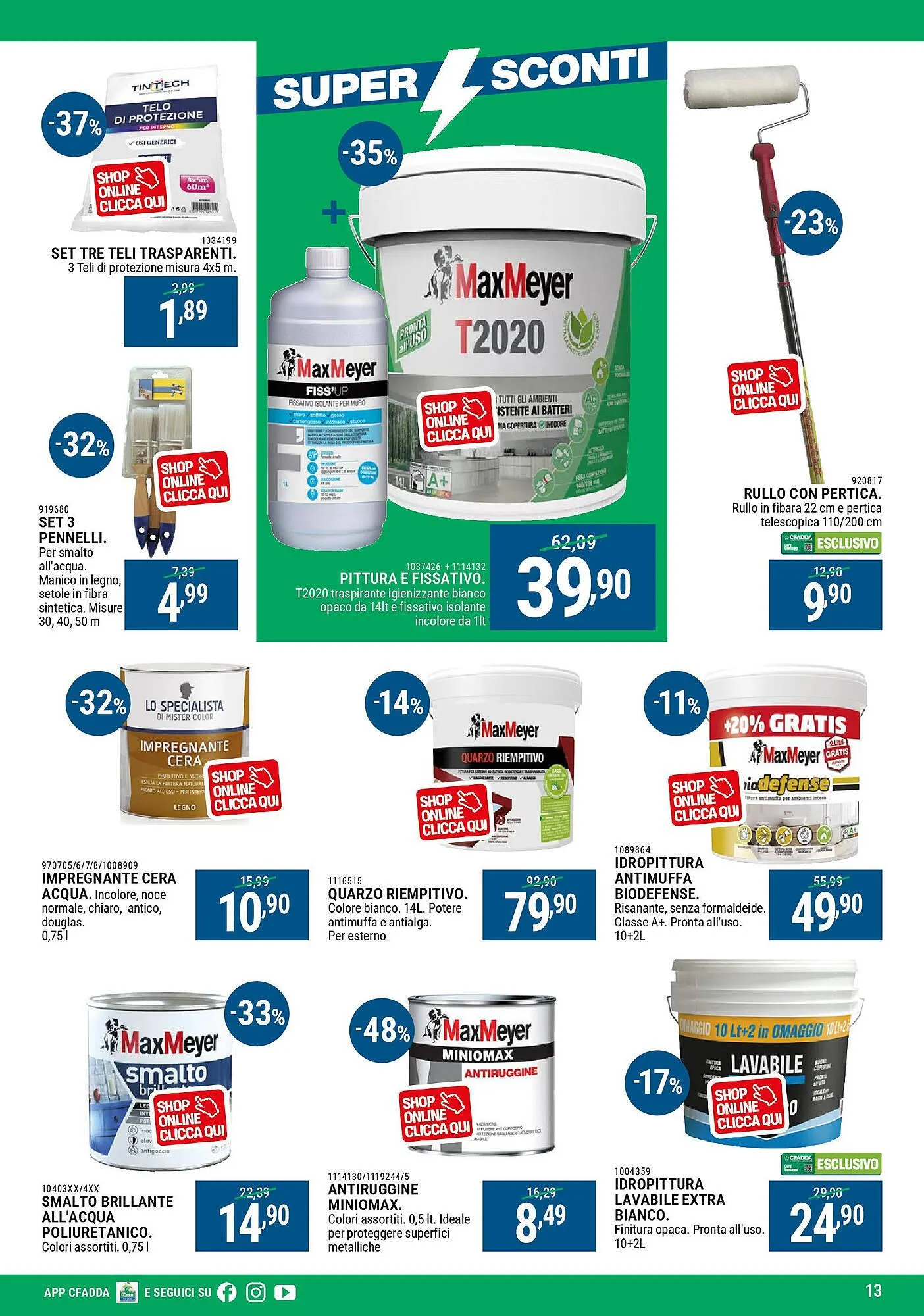 Volantino Cfadda da 2 luglio a 27 luglio di 2025 - Pagina del volantino 13