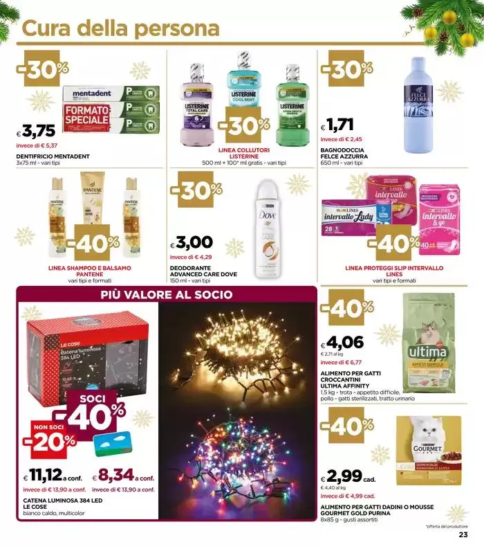 Dal 28 novembre all’11 dicembre 2024 da 28 novembre a 11 dicembre di 2024 - Pagina del volantino 23
