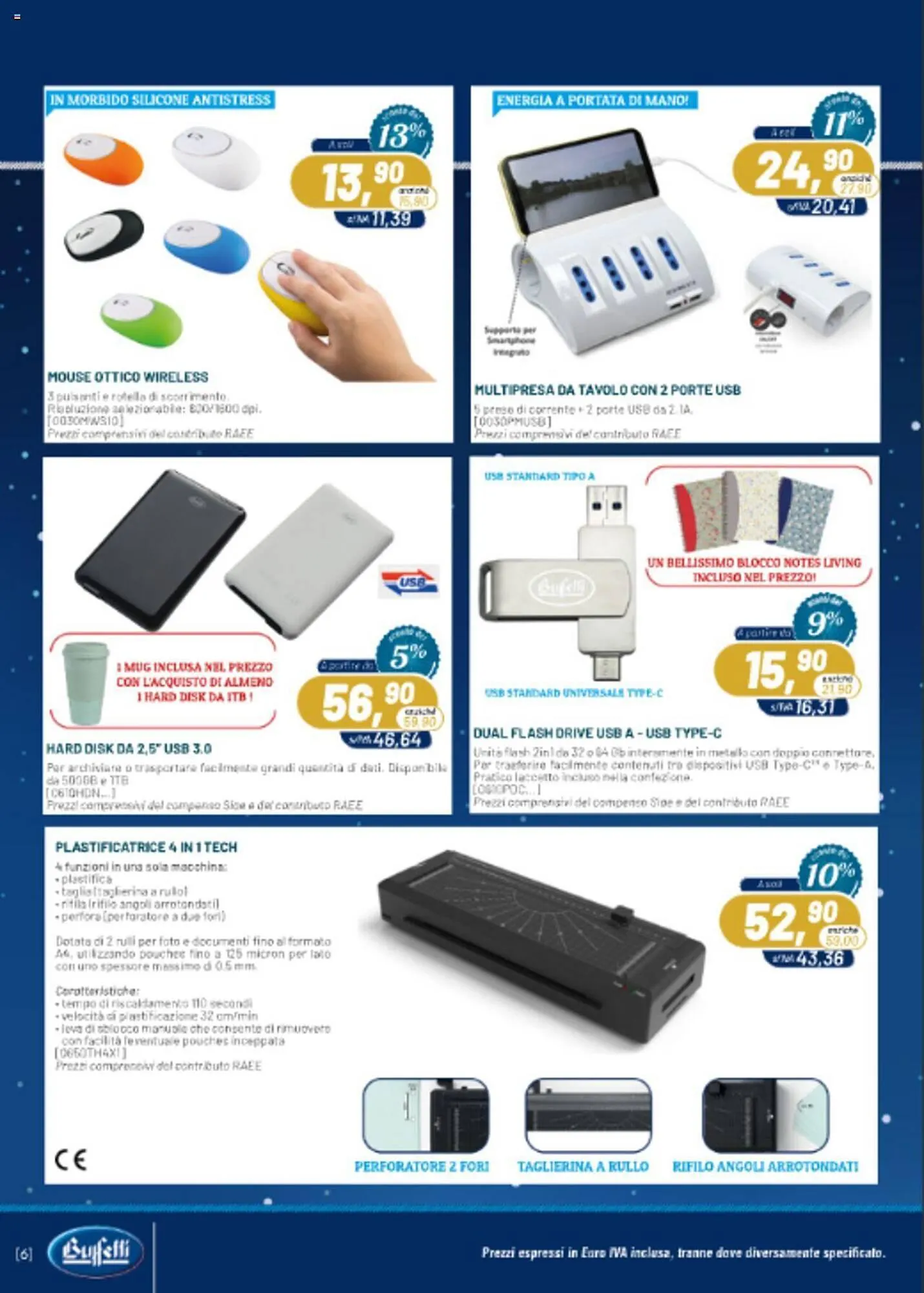 Volantino Buffetti da 1 novembre a 31 dicembre di 2023 - Pagina del volantino 5