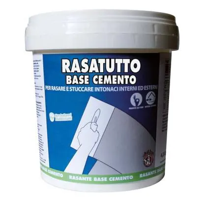 Rasante base cemento 4,5 kg