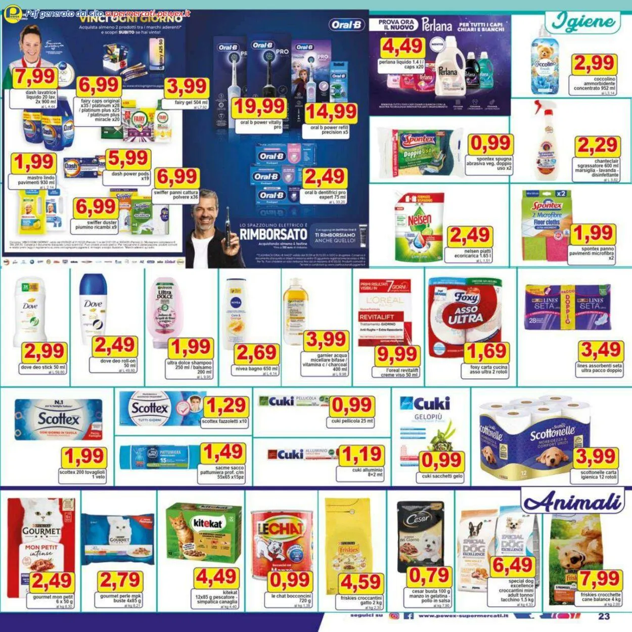 Pewex Volantino attuale da 12 gennaio a 26 gennaio di 2026 - Pagina del volantino 23