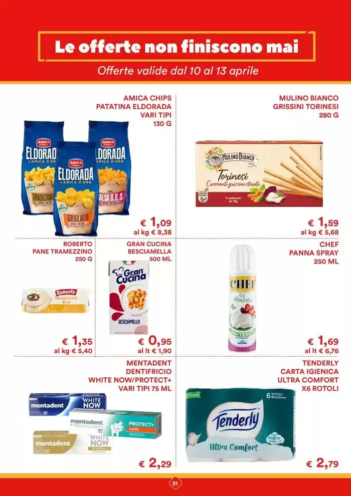 Sottocosto da 2 aprile a 11 aprile di 2025 - Pagina del volantino 33