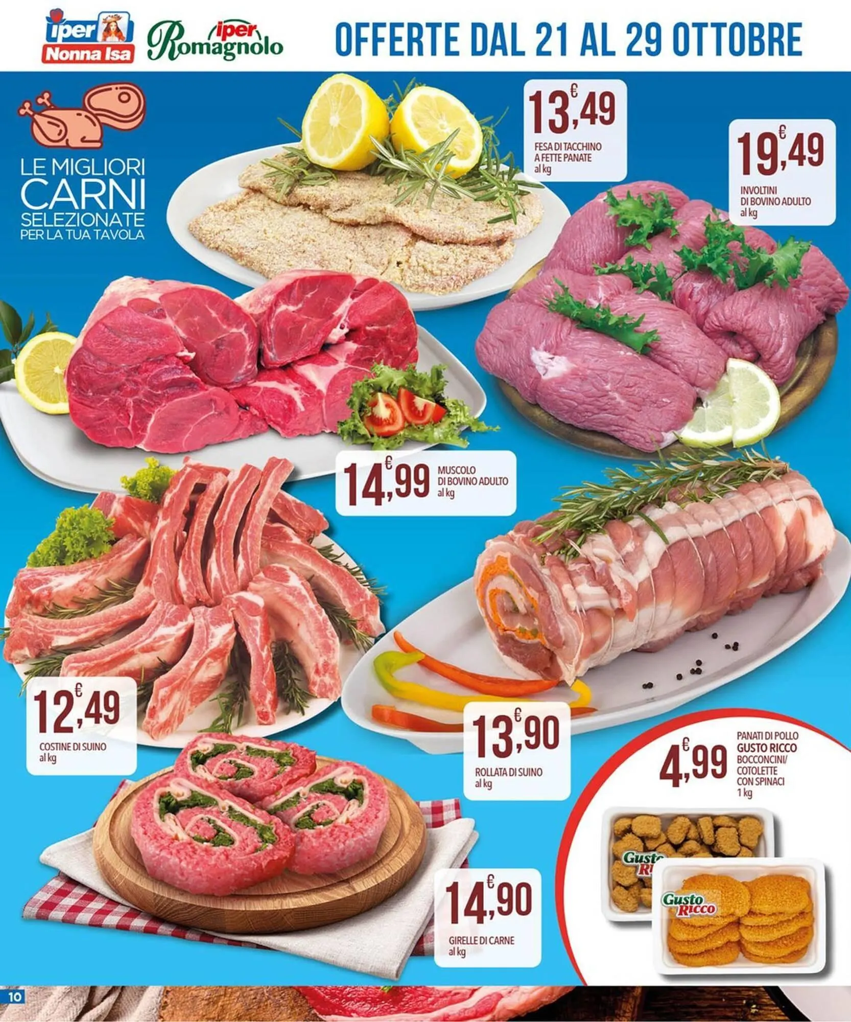 Volantino Iper Romagnolo da 21 ottobre a 29 ottobre di 2025 - Pagina del volantino 10