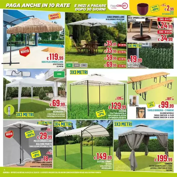 Paga anche in 10 rate da 7 aprile a 30 aprile di 2025 - Pagina del volantino 4