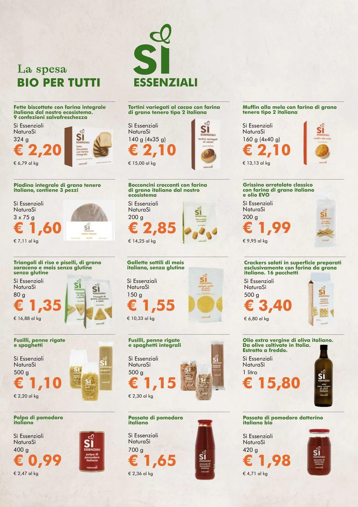 Natura Sì Volantino attuale da 28 agosto a 11 settembre di 2025 - Pagina del volantino 3