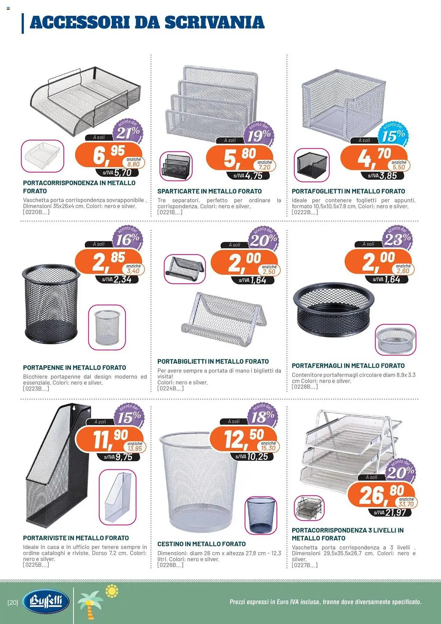 Volantino Buffetti da 1 maggio a 30 giugno di 2025 - Pagina del volantino 20