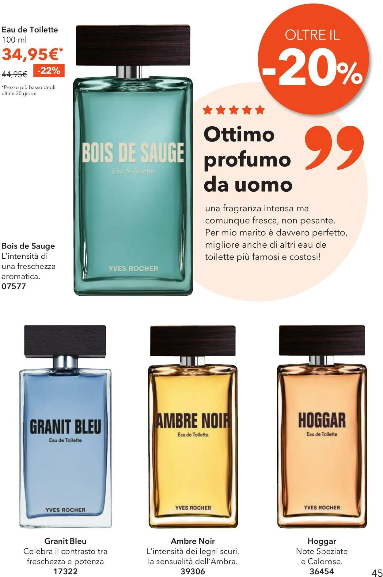 Yves Rocher Volantino attuale da 4 luglio a 30 luglio di 2025 - Pagina del volantino 45