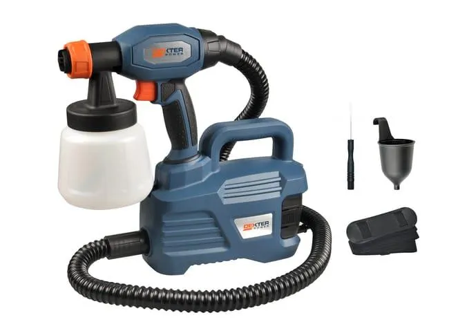 Pistola elettrica per verniciatura DEXTER HVLP 600 W