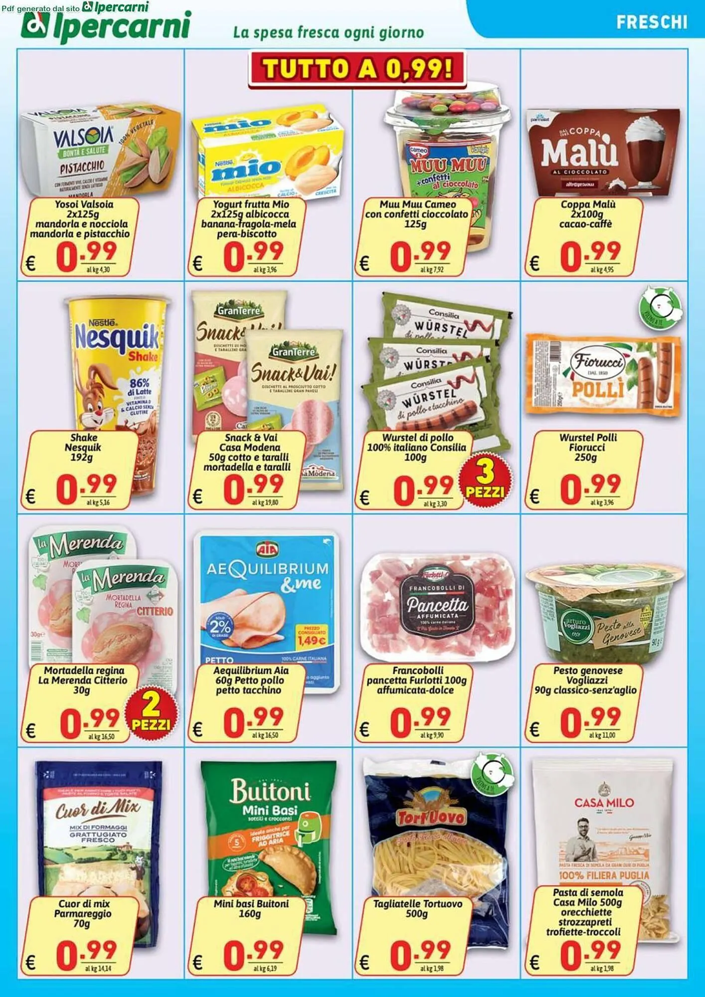 Volantino Ipercarni da 25 luglio a 5 agosto di 2025 - Pagina del volantino 9