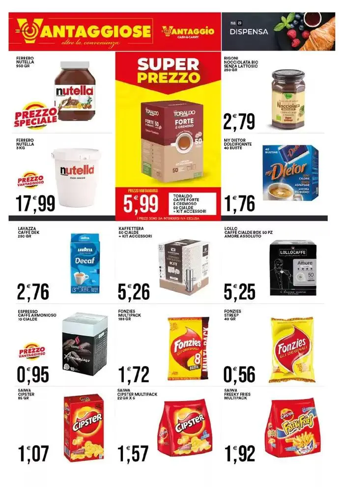 Il risparmio e garantito da 5 maggio a 17 maggio di 2025 - Pagina del volantino 24