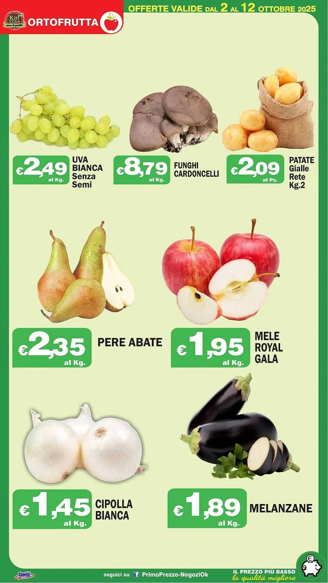 Volantino Primo Prezzo da 2 ottobre a 12 ottobre di 2025 - Pagina del volantino 27