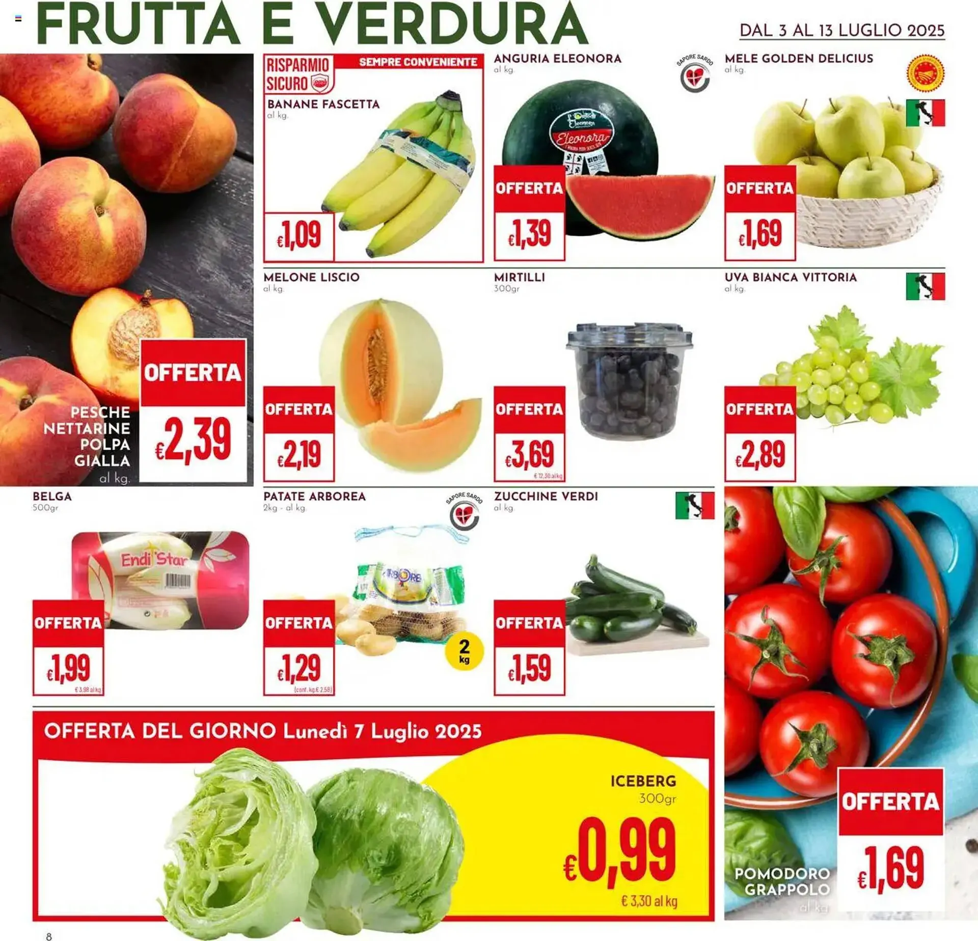 Volantino Pan da 3 luglio a 13 luglio di 2025 - Pagina del volantino 8