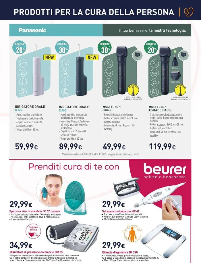 Speciale Piccoli Elettrodomestici! da 18 settembre a 3 ottobre di 2024 - Pagina del volantino 19