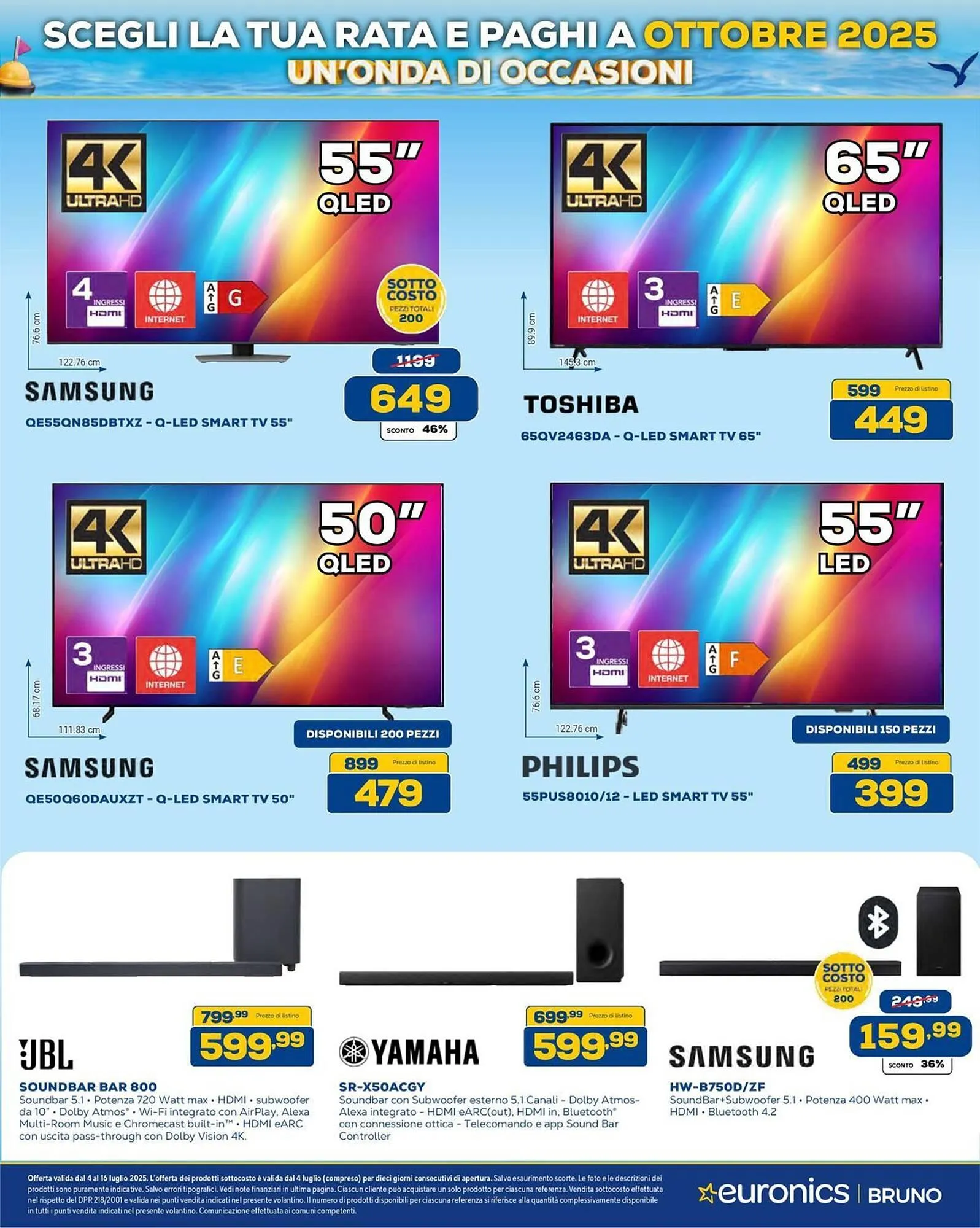 Volantino Euronics da 4 luglio a 16 luglio di 2025 - Pagina del volantino 34