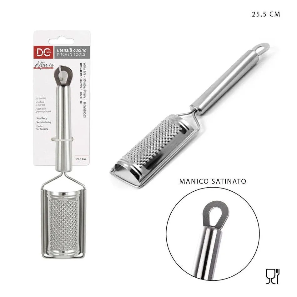 Dc Casa - Satin Steel Grater 25.5x6Cm