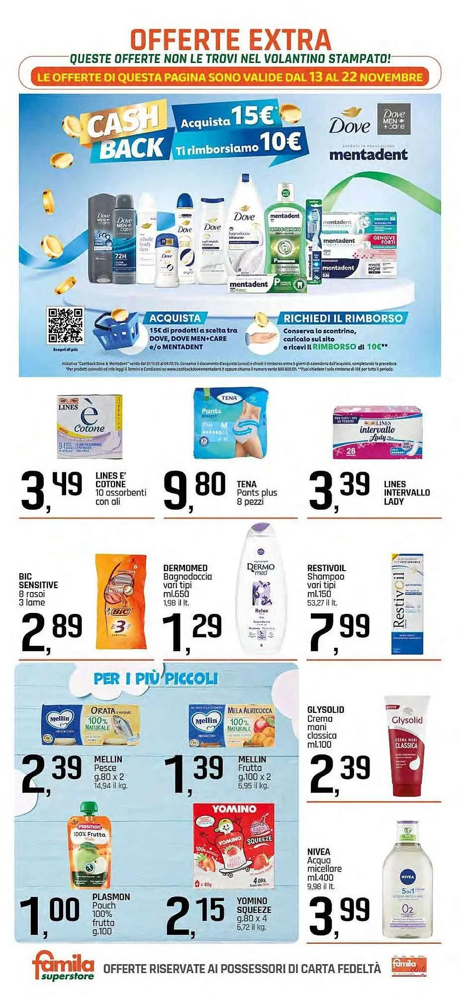 Volantino Famila Superstore da 13 novembre a 22 novembre di 2025 - Pagina del volantino 28