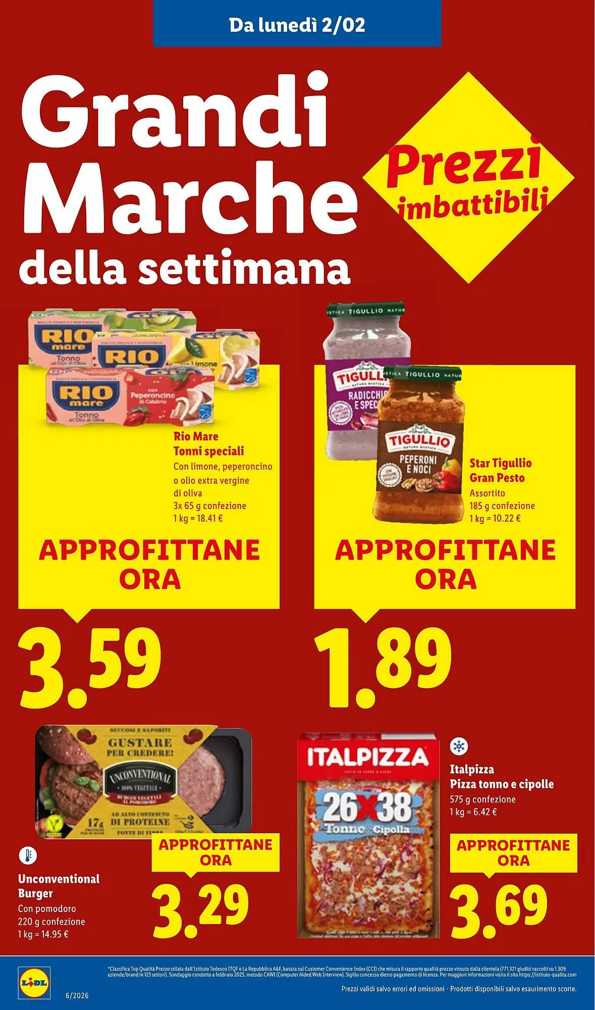 Volantino Lidl da 2 febbraio a 8 febbraio di 2026 - Pagina del volantino 22