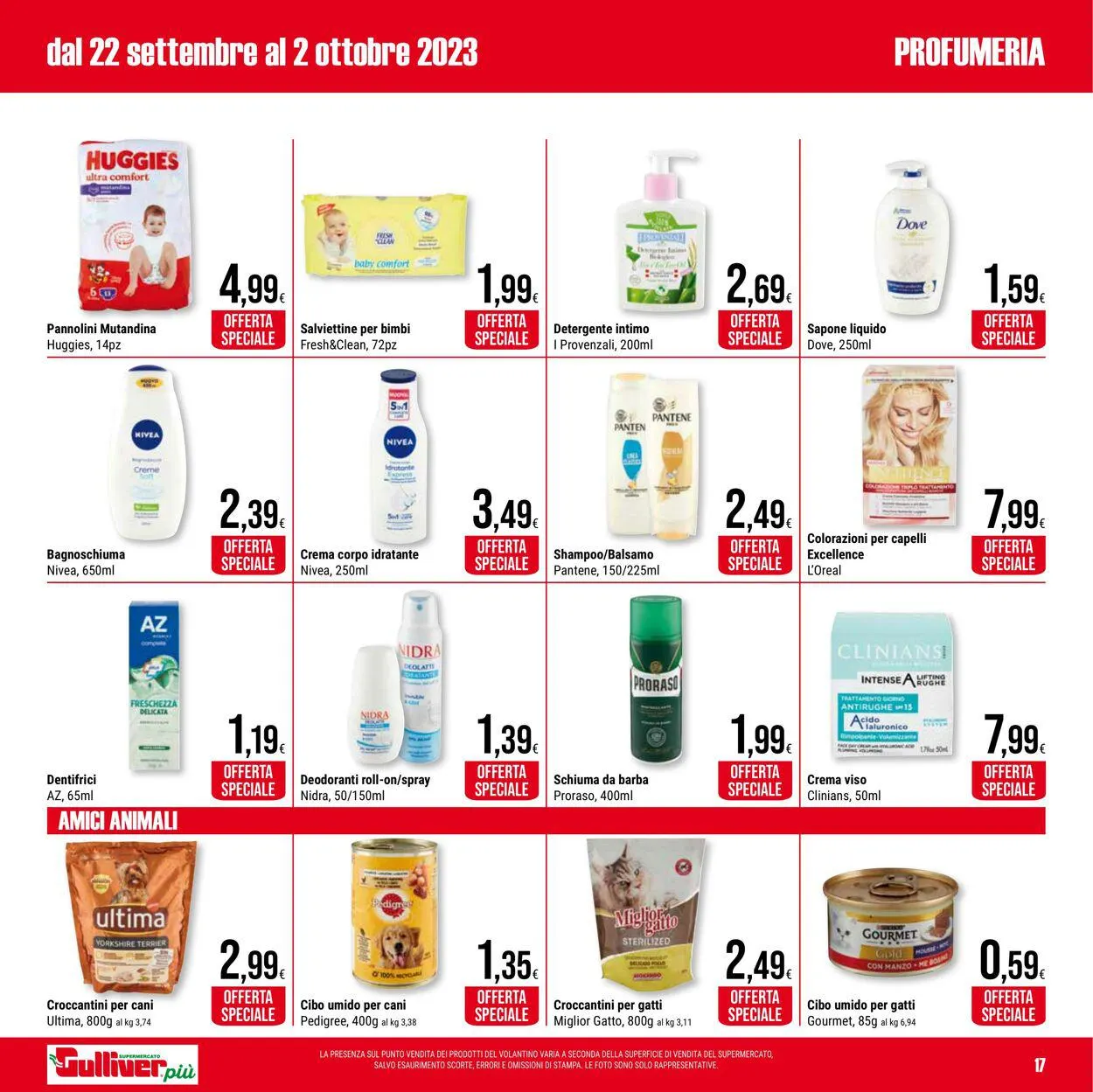 Gulliver da 22 settembre a 2 ottobre di 2023 - Pagina del volantino 17