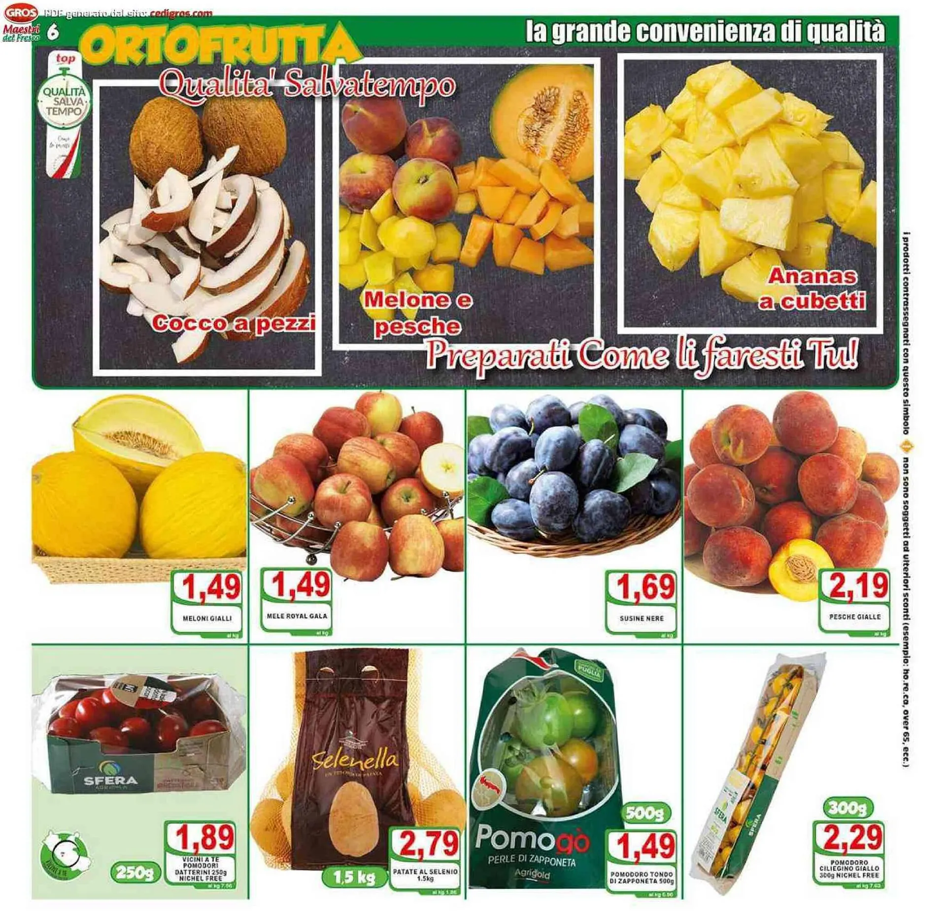Volantino Top Supermercati da 23 agosto a 31 agosto di 2023 - Pagina del volantino 6