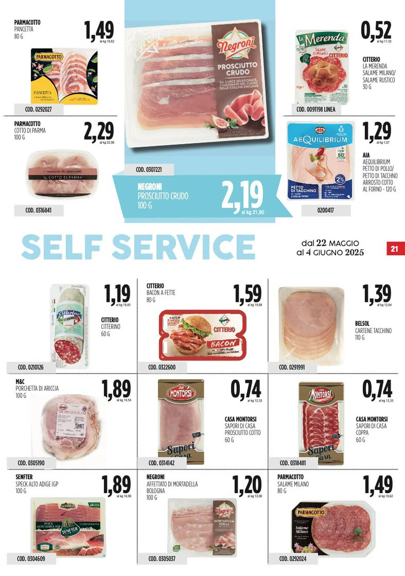 Volantino Carico Cash & Carry da 22 maggio a 4 giugno di 2025 - Pagina del volantino 21