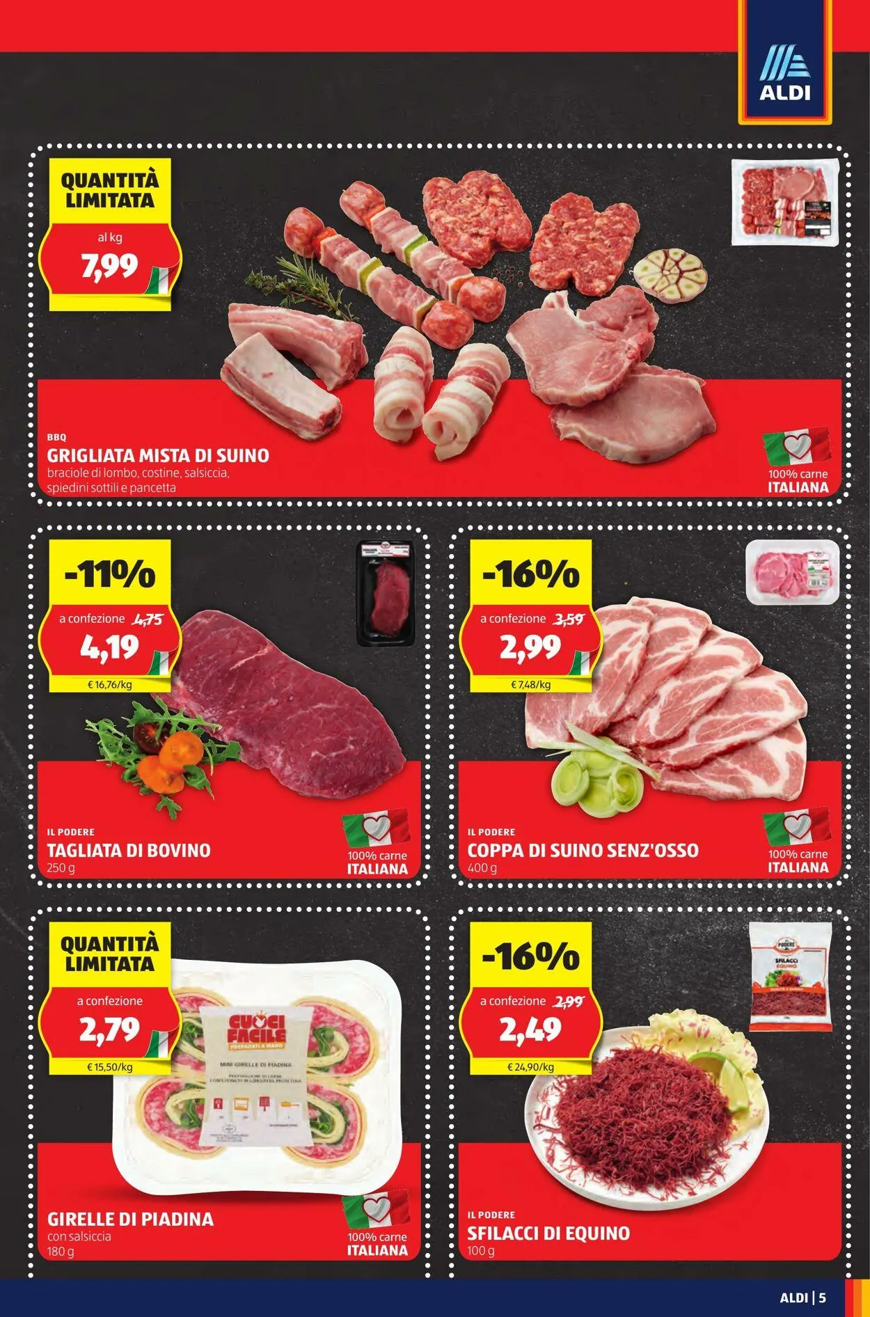 Aldi Volantino attuale da 25 agosto a 31 agosto di 2025 - Pagina del volantino 5