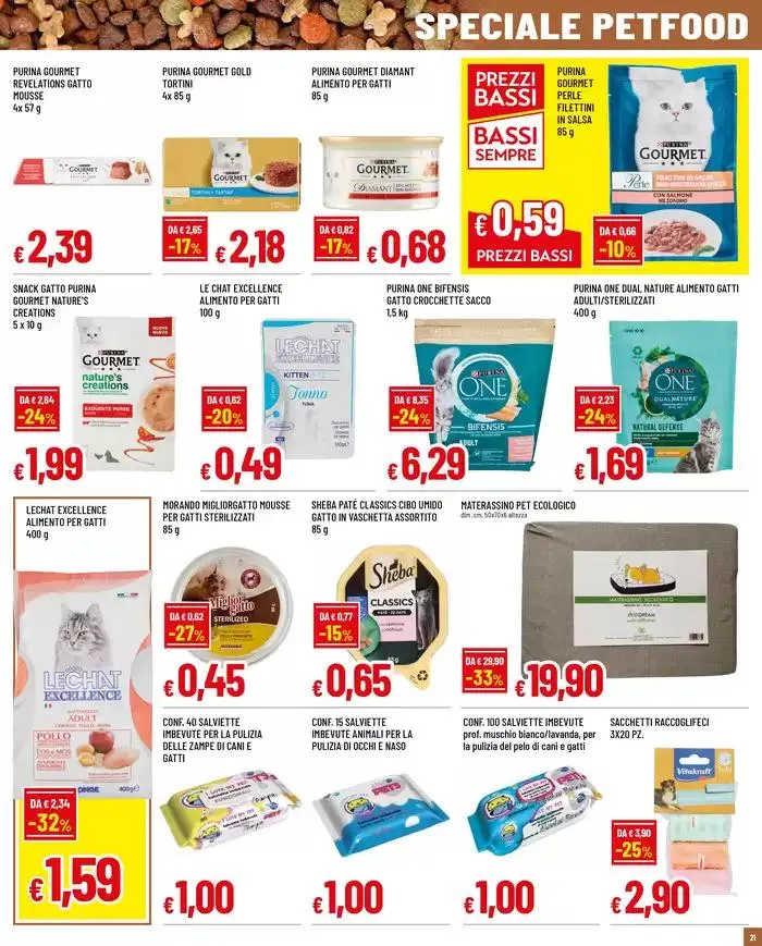 Prezzi ancora piu bassi da 8 maggio a 21 maggio di 2025 - Pagina del volantino 21