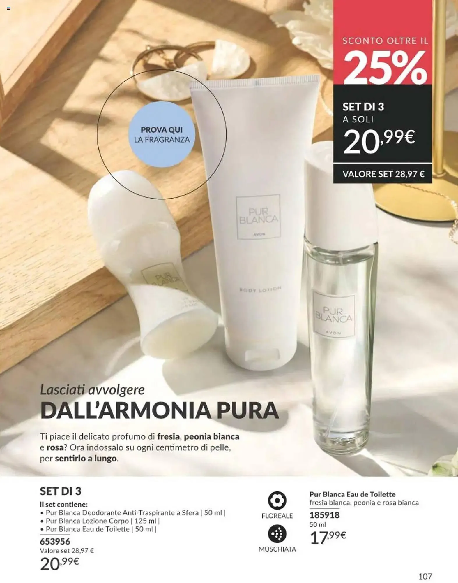Catalogo Avon da 1 ottobre a 31 ottobre di 2025 - Pagina del volantino 107