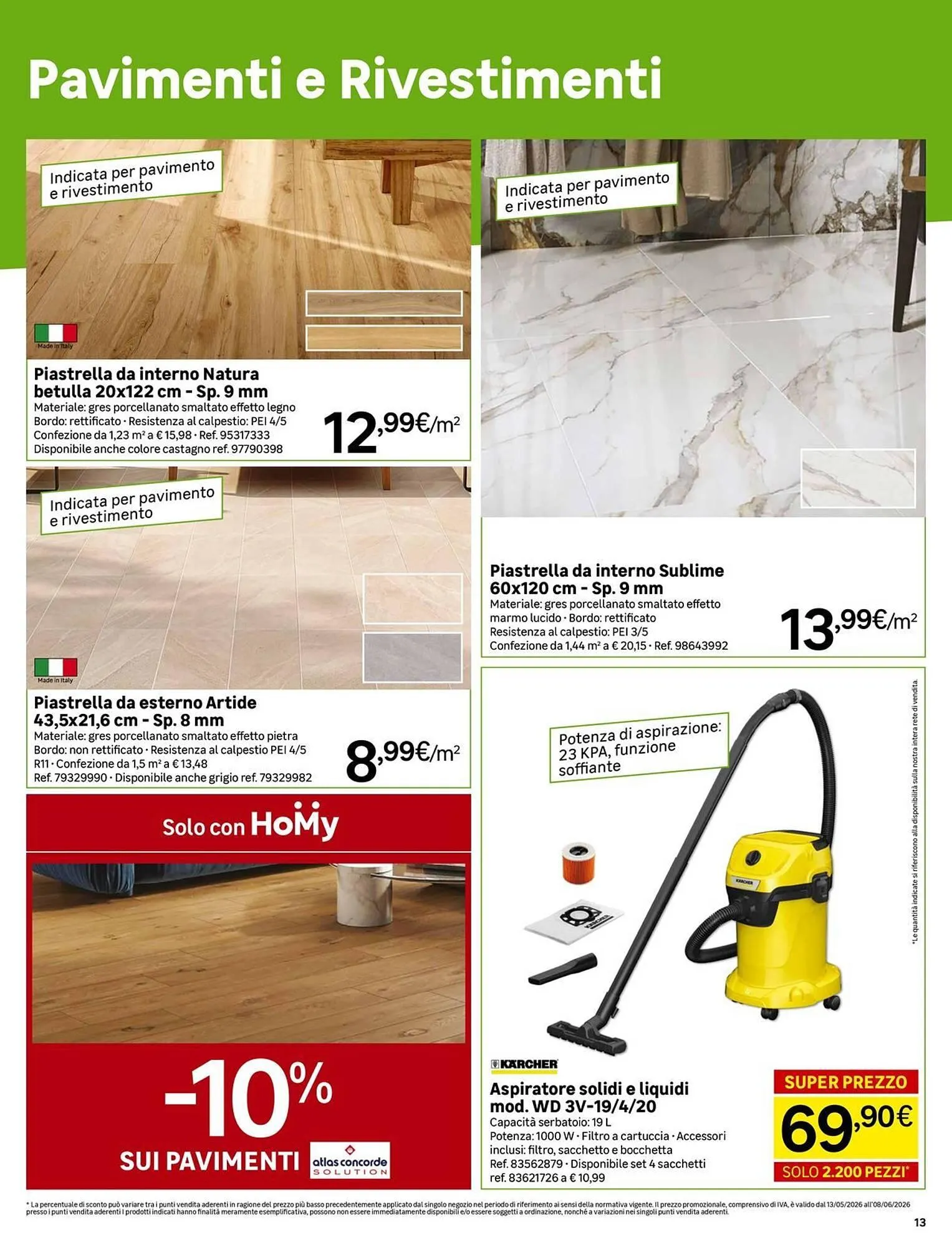 Volantino Leroy Merlin da 13 maggio a 8 giugno di 2026 - Pagina del volantino 13