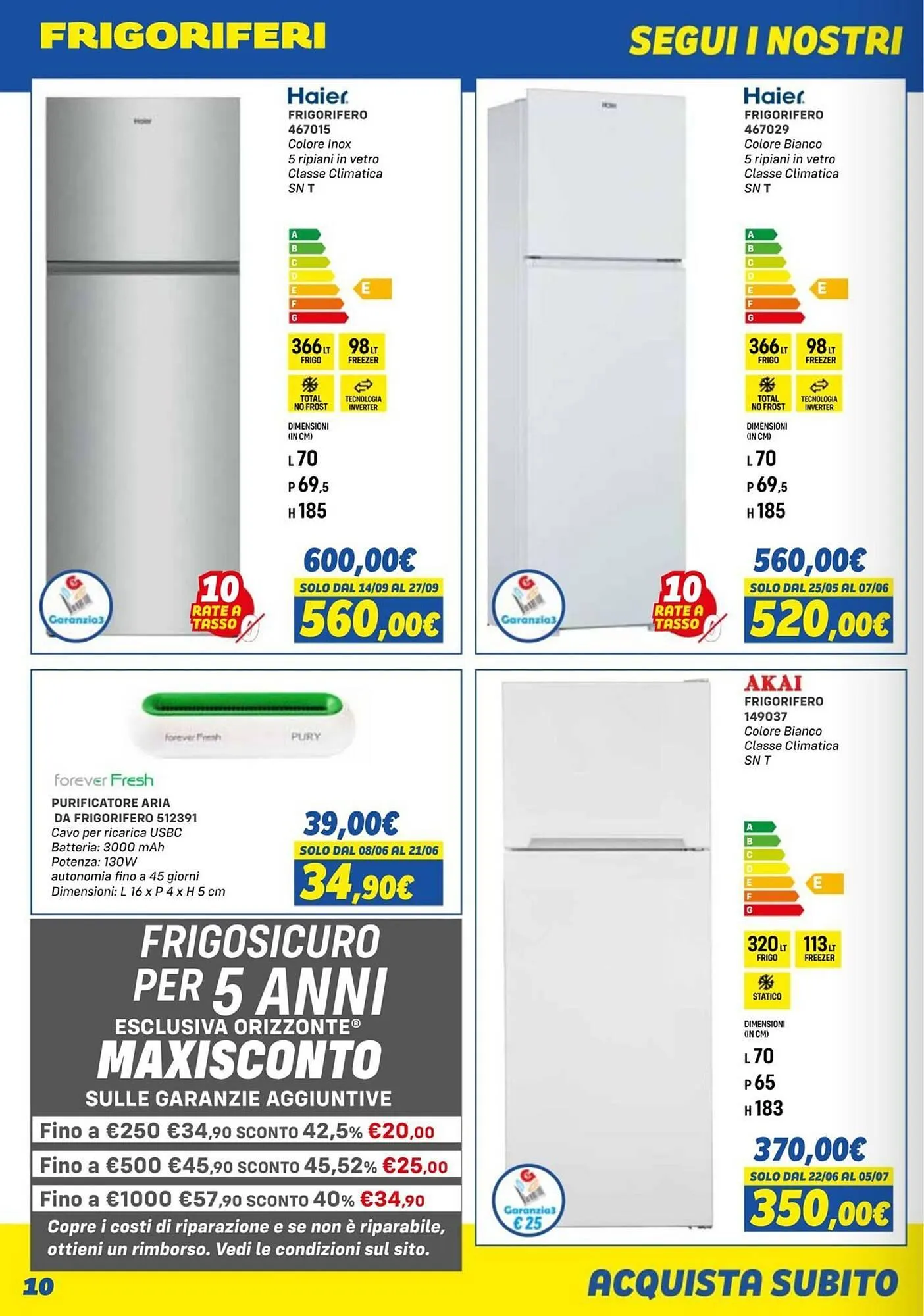 Volantino Orizzonte da 9 maggio a 31 ottobre di 2026 - Pagina del volantino 10
