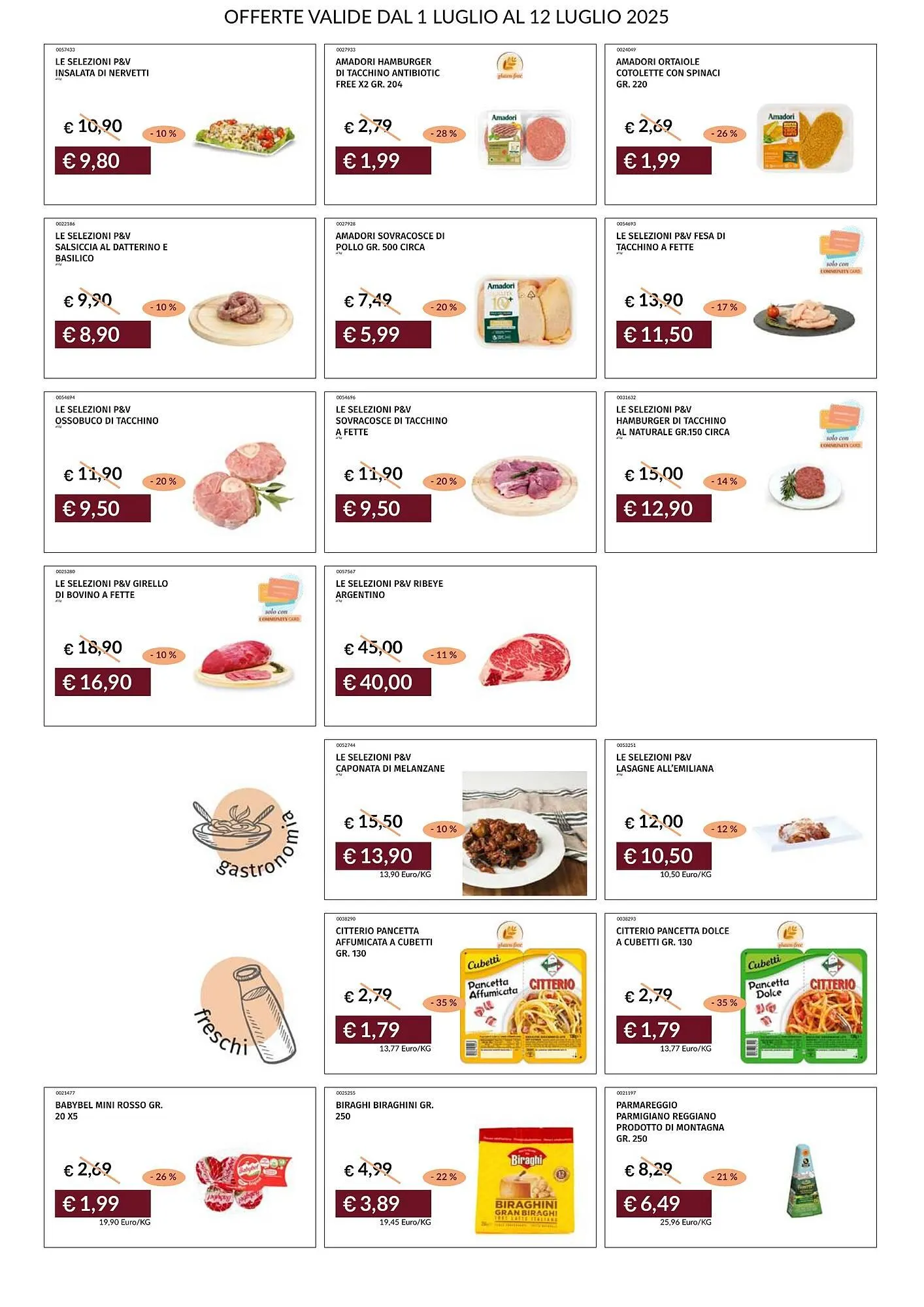 Volantino Prezzemolo e Vitale da 1 luglio a 12 luglio di 2025 - Pagina del volantino 4