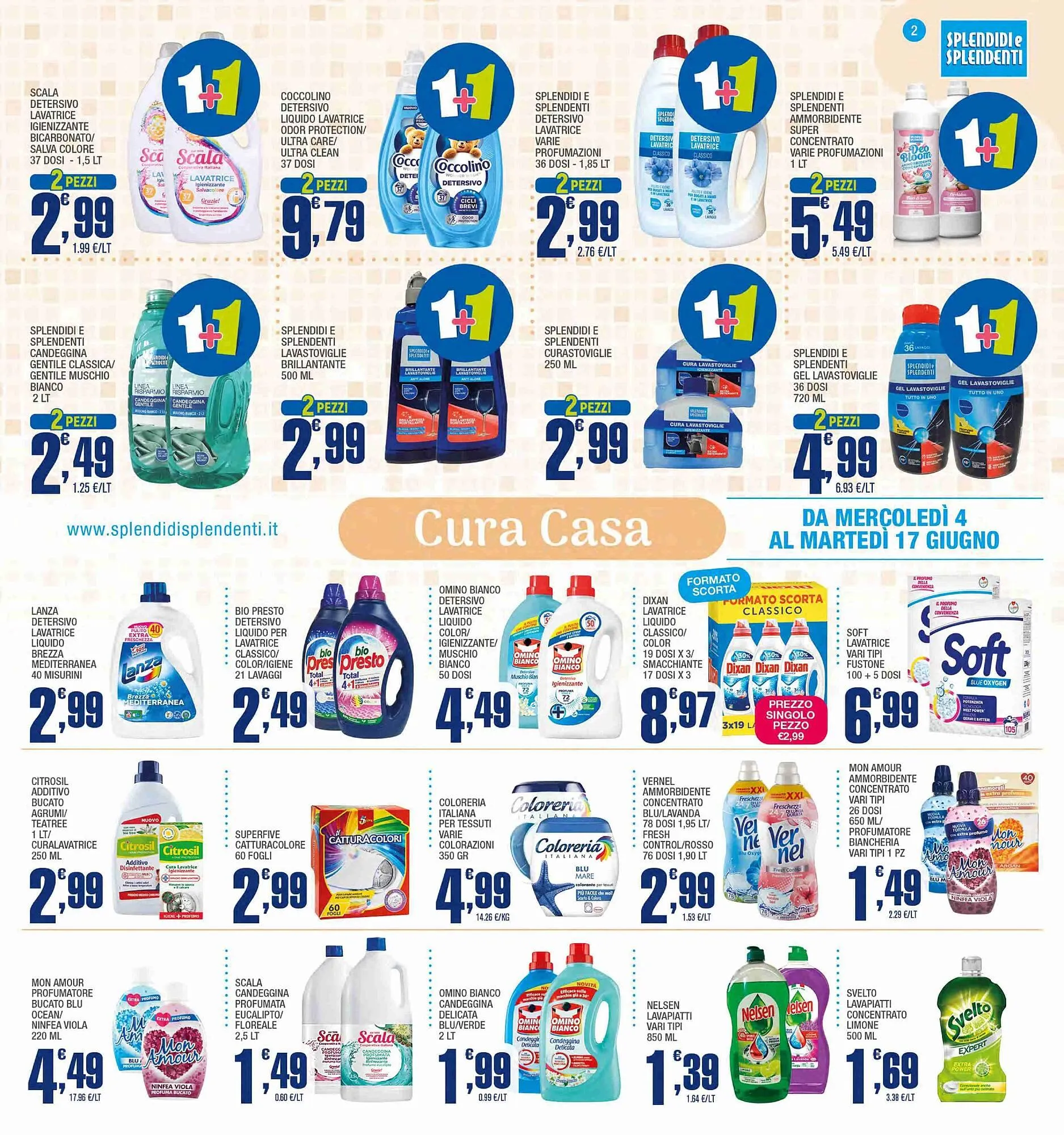 Volantino Splendidi e Splendenti da 4 giugno a 17 giugno di 2025 - Pagina del volantino 2